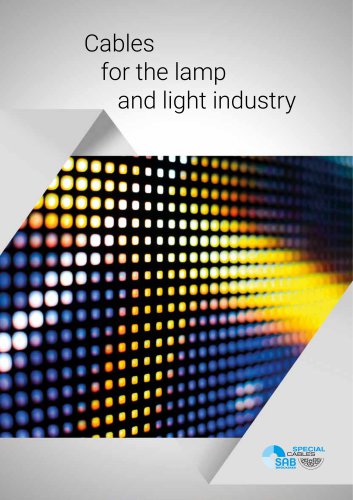 Cables for the Lamp and Lights Industry