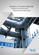 Electrical Cables for industry of waste disposal