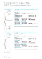 Protecting armatures and gauge slides-12
