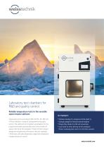 Laboratory test chambers for   R&D and quality control.-1