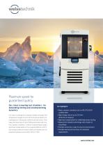 Temperatur test chambers up to 25 K/min-1