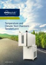 Temperature and  Climate Test Chambers Tensile Event-1