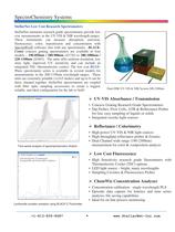 SpectroChemistry Systems (UV-VIS-NIR) - 1