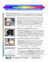 Spectrometers, FO Accessories - Light sources, probes, cuvettes, spheres, lenses - 3