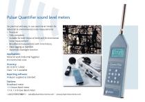 Pulsar noise at work measurement products - 6