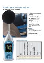 The Pulsar Nova Range of Sound Level Meters - 4