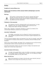 User Manual for the Model 22 Personal Noise Dosemeter & Model 22R Reader Unit - 5