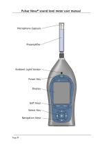 User manual for Nova® sound level meters - 9