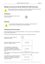 User Manual for the Pulsar Model 80 Assessor Sound Level Meters - 13