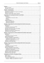 User Manual for the Pulsar Model 80 Assessor Sound Level Meters - 3