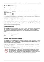 User Manual for the Pulsar Model 80 Assessor Sound Level Meters - 7