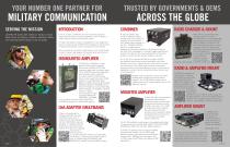 Communications Systems Amplifiers and Mounts Brochure-3