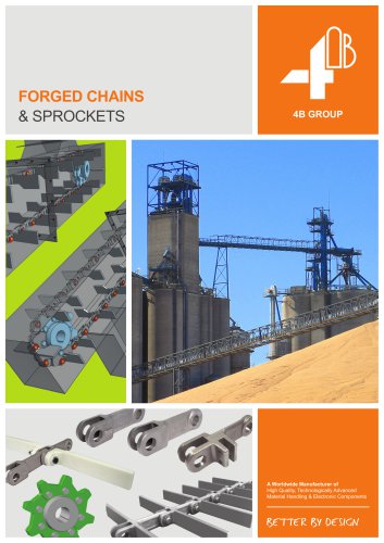 4B Forged Chains & Sprockets for the Toughest Applications