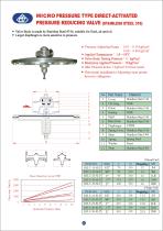 MICRO PRESSURE TYPE DIRECT-ACTIVATED PRESSURE REDUCING VALVE (STAINLESS STEEL 316)-1