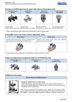 Advanced Type Motorized Torque Stand ACMTS series-4