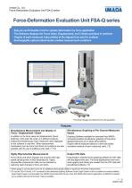 Force-Deformation Evaluation Unit FSA-Q series