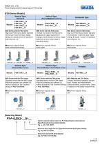 Force-Displacement Measurement Unit FSA series-4