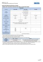 Force-Displacement Measurement Unit FSA series-7