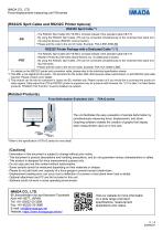 Force-Displacement Measurement Unit FSA series-8