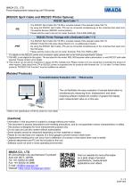 Force-Displacement Measurement Unit FSA series-8