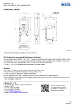 Separated Sensor Model Digital Force Gauge ZTS/ZTA series-8