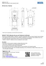 Separated Sensor Model Digital Force Gauge ZTS/ZTA series-8