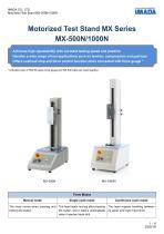 Simple Type Vertical Motorized Test Stand MX series-1