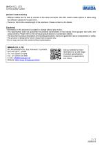 Specification list of cables-7