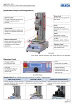 Standard Type Vertical Motorized Test Stand MX2 series-2