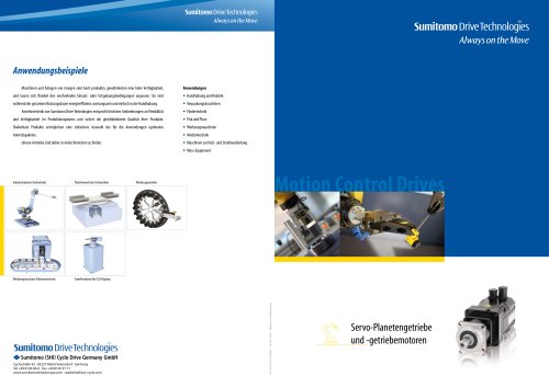 Servo-Planetary Gears