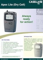 APEX lite, personal air sampling pump - 1