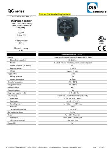 QG40-KD-090E-AV-CM-5V-UL