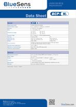 Data sheet BCP-H2 hydrogen sensor - 2