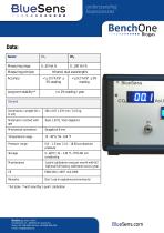 Data Sheet BenchOne Biogas - 2