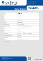 Data sheet carbon dioxide sensor BCP-CO2 - 2