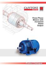 Three-Phase Motors with Increased Output