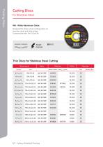 CUTTING, GRINDING & FINISHING PRODUCT CATALOGUE-12