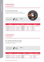 CUTTING, GRINDING & FINISHING PRODUCT CATALOGUE-14