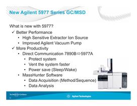 Agilent GC-MSD and QTOF - 14