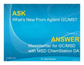 Agilent GC-MSD and QTOF - 25