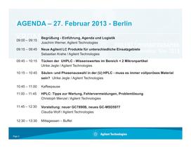 Agilent Intro BERLIN - 2