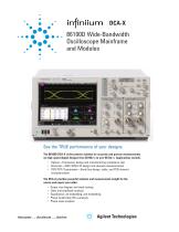 Infiniium DCA-X 86100D Wide-Bandwidth Oscilloscope Mainframe and Modules - 1