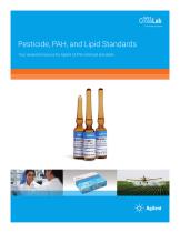 Pesticide, PAH, and Lipid Standards - 1