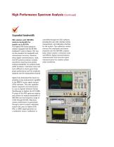 PSA Series High-Performance Spectrum Analyzers - 7