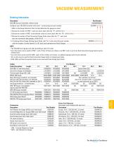 Vacuum Measurement Catalog - 11