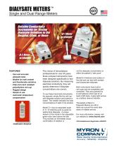 Dialysate Meters™ Single & Dual Range-1