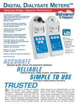 Digital Dialysate Meter™ D-4 & D-6-2