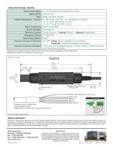 Heavy-Duty Preamplified pH SENSOR: P94FPE-2