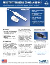 RESISTIVITY SENSORS: CS910 & CS910LS-1