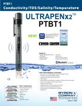 UltrapenX2™ PTBT1 Bluetooth® Enabled Conductivity/TDS/Salinity/Temperature Pen-1
